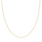 Gold Paperclip Chain 2MM