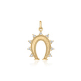 AURELIA DIAMOND HORSESHOE CHARM