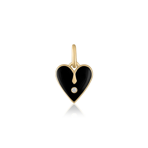 ISABELLA ENAMEL HEART CHARM