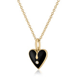 ISABELLA ENAMEL HEART CHARM