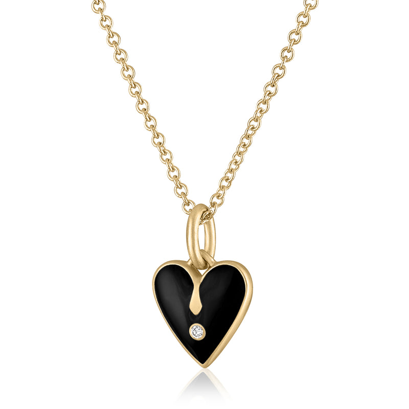 ISABELLA ENAMEL HEART CHARM