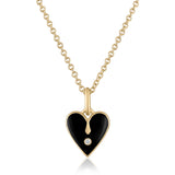 ISABELLA ENAMEL HEART CHARM