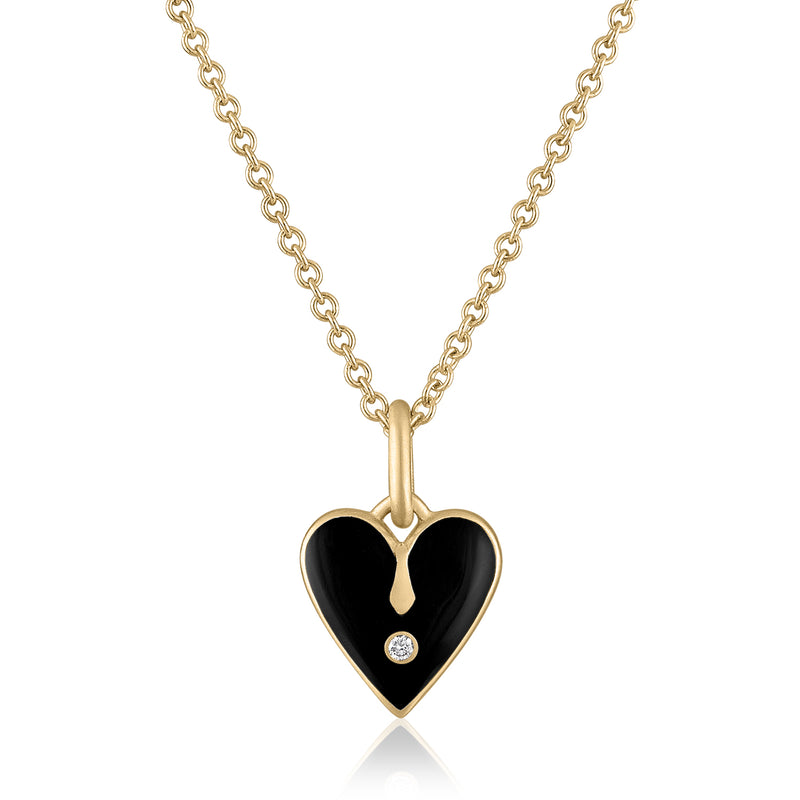 ISABELLA ENAMEL HEART CHARM