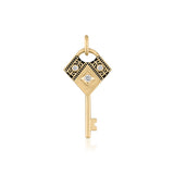 ALESSANDRA ENAMEL KEY CHARM