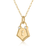 ELYSIA DIAMOND LOCK CHARM