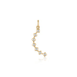 SELENE DIAMOND CRESCENT MOON CHARM