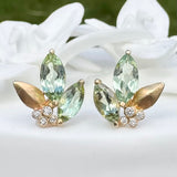 FLORA TOURMALINE STUD EARRINGS