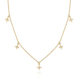 STAR DANGLE LAYERING NECKLACE