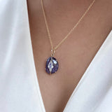 Tanzanite and Moonstone Pendant
