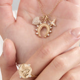 RISING STAR DIAMOND CHARM