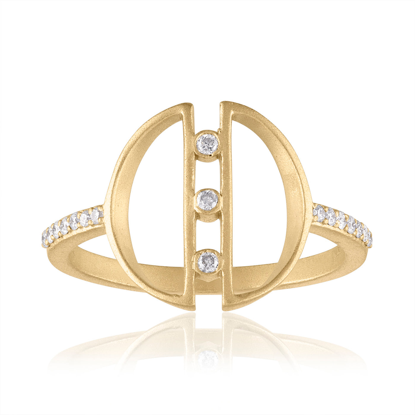 loro shape ring 04 gold 13号