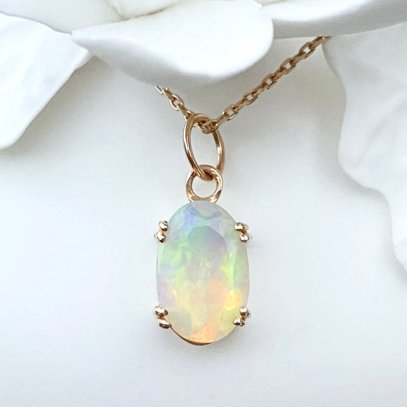 ETHIOPIAN OPAL CHARM PENDANT