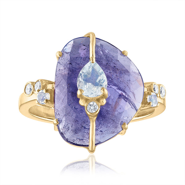 One of A Kind Tanzanite Ring