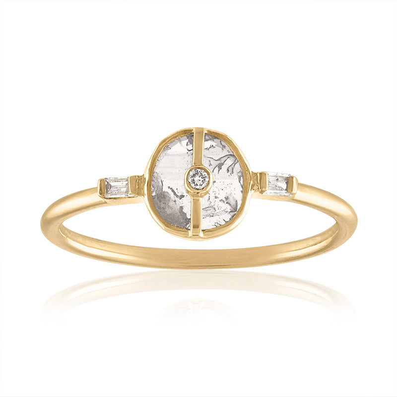DIAMOND SLICE RING